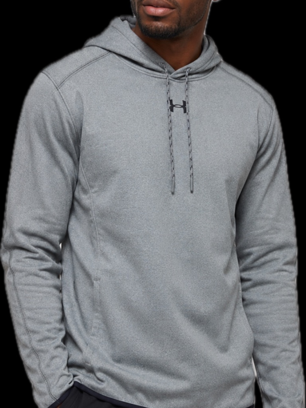 Under Armour Storm ColdGear Water-Resistant Hoodie Men’s Medium Gray NWT